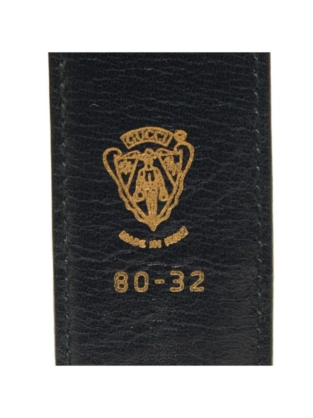 Gucci Interlocking Reversible Belt Brown Leather